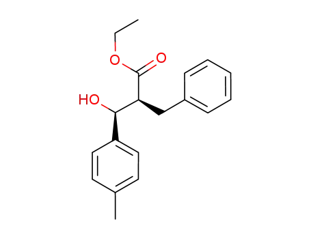 2-benzyl-3-hydroxy-3-p-tolyl-propionic acid ethyl ester