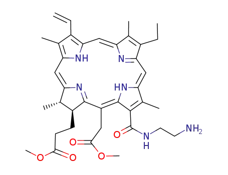 chlorin e6 13-N-(2-aminoethyl)amide-15,17-dimethyl ester