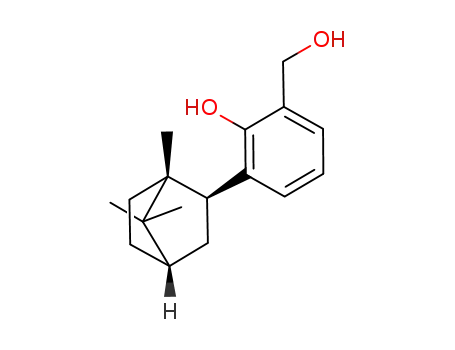 2-(hydroxymethyl)-6-exo-(1,7,7-trimethylbicyclo[2.2.1]-hept-2-yl)phenol