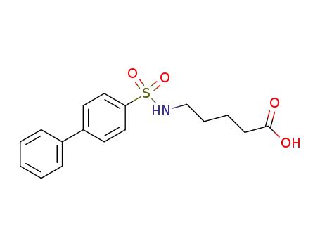 5-(biphenyl-4-sulfonylamino)pentanoic acid