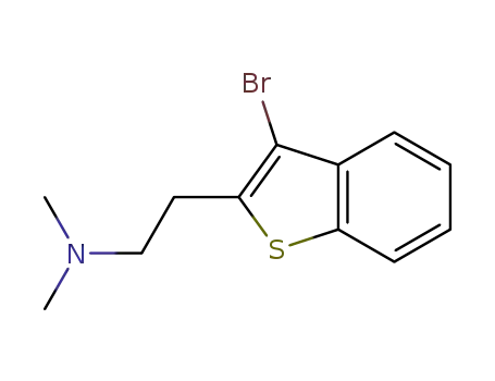 [2-(3-bromo-benzo[b]thiophen-2-yl)-ethyl]dimethyl-amine