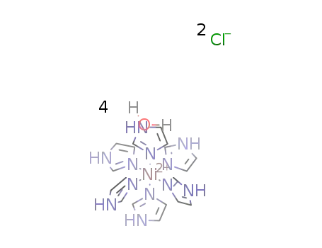 hexakis(imidazole)nickel(II) chloride tetrahydrate