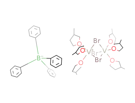 {V2(μ-Br)3(3-methyltetrahydrofuran)6}BPh4