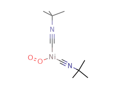 Molecular Structure of 32824-82-1 (Nickel, (dioxygen)bis(2-isocyano-2-methylpropane)-)