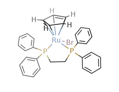 (η5-C5H5)(1,2-bis(diphenylphosphino)ethane)ruthenium(Br)