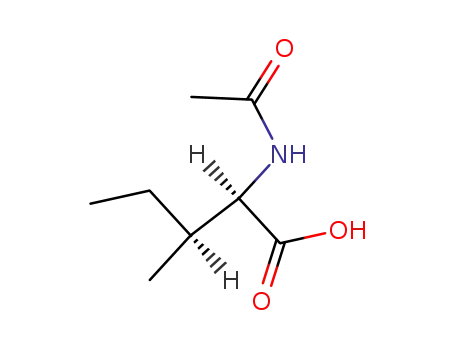 Molecular Structure of 54831-20-8 (N-ACETYL-D-(ALLO)-ISOLEUCINE)