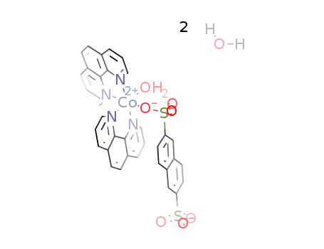 [Co(1,10-phenanthroline)2(2,6-naphthalenedisulfonate)(H2O)]*2H2O