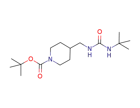 N-tert-butyl-N'-[(1-tert-butoxycarbonylpiperidin-4-yl)methyl]urea