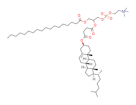1-stearoyl-2-cholesterylhemisuccinoyl-sn-glycero-3-phosphocholine