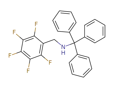 N-trityl-2,3,4,5,6-pentafluorobenzylamine