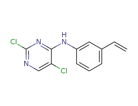 (2,5-dichloropyrimidin-4-yl)-3-vinylphenylamine