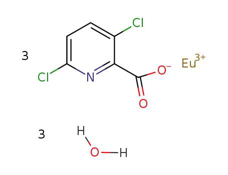 Eu(3,5-dichloropicolinate)3*3H2O