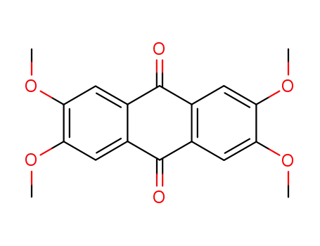Molecular Structure of 5629-55-0 (2,3,6,7-TETRAMETHOXYANTHRAQUINONE)
