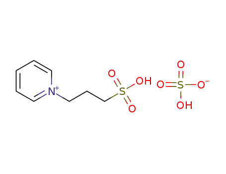 Molecular Structure of 853994-48-6 (Pyridinium, 1-(3-sulfopropyl)-, sulfate (1:1))