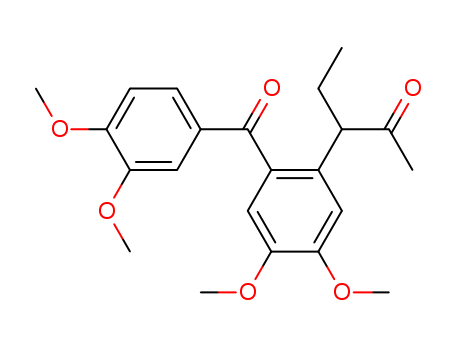 3-[2-(3,4-Dimethoxybenzoyl)-4,5-dimethoxyphenyl]pentan-2-one(15462-91-6)