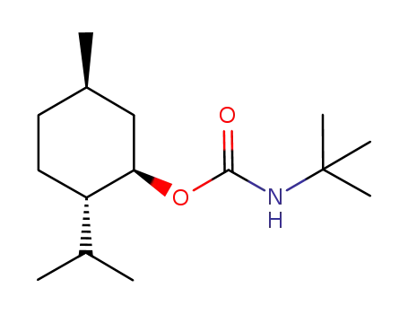O-(1R,2S,5R)-5-methyl-2-isopropylcyclohexyl N-tert-butylcarbamate