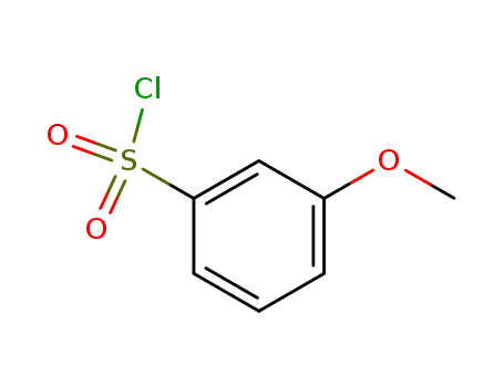 Molecular Structure of 10130-74-2 (3-METHOXYBENZENESULFONYL CHLORIDE)