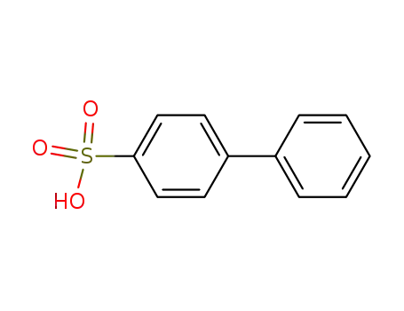 Molecular Structure of 2113-68-0 (4-BIPHENYLSULFONIC ACID)