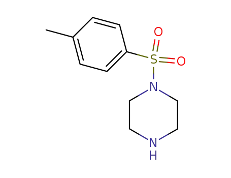 Molecular Structure of 27106-51-0 (1-(TOLUENE-4-SULFONYL)-PIPERAZINE)