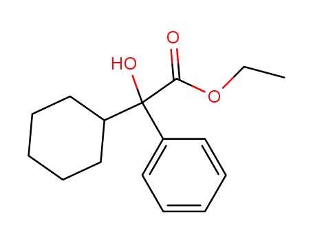 Molecular Structure of 31197-69-0 (ETHYL 2-CYCLOHEXYL-2-HYDROXY-PHENYLACETATE)