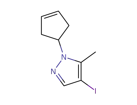 1-(Cyclopent-3-en-1-yl)-4-iodo-5-methyl-1H-pyrazole