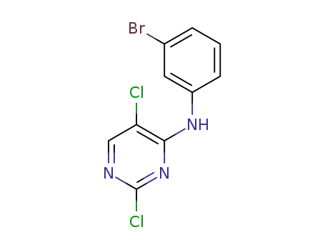 (3-bromophenyl)-(2,5-dichloropyrimidin-4-yl)amine