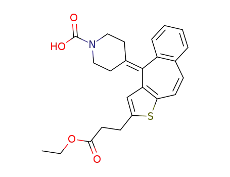 ethyl 3-[4-(piperidin-4-ylidene)-4H-1-thiabenzo[f]azulen-2-yl]-propionate
