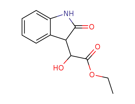 hydroxy-(2-oxo-indolin-3-yl)-acetic acid ethyl ester