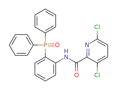 3,6-dichloro-N-[2-(diphenylphosphoryl)phenyl]pyridine-2-carboxamide