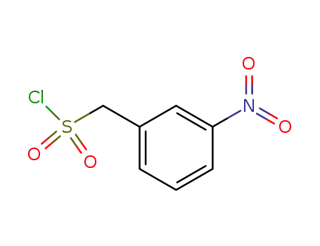 Molecular Structure of 58032-84-1 (3-NITROPHENYLMETHANESULFONYL CHLORIDE)