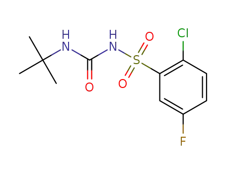 N-(tert-butylcarbamoyl)-2-chloro-5-fluorobenzenesulfonamide