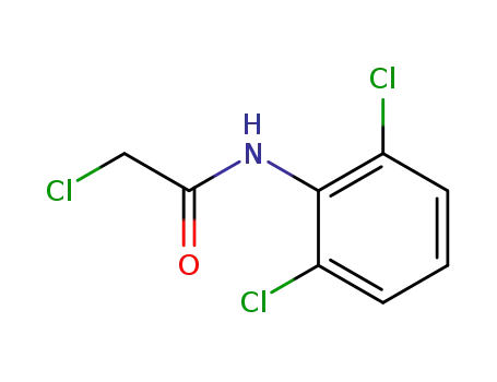 Molecular Structure of 3644-56-2 (2-CHLORO-N-(2,6-DICHLOROPHENYL)ACETAMIDE)