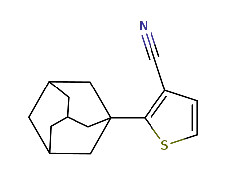 2-(1-adamantyl)-3-cyanothiophene