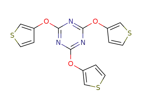 2,4,6-tris(thiophen-3-yloxy)-1,3,5-triazine