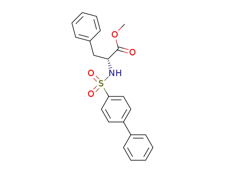 methyl ([1,1'-biphenyl]-4-ylsulfonyl)-D-phenylalaninate