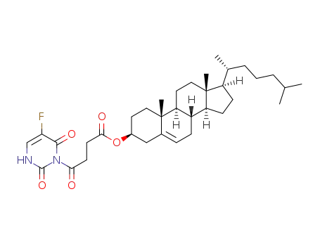 cholesteryl 4-(2,4-dioxo-5-fluoro-(1H,3H)-pyrimidin-1-yl)-4-oxobutanoate