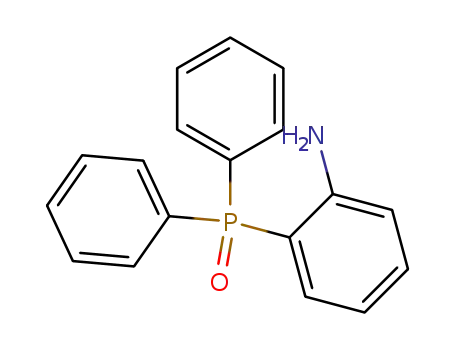 Molecular Structure of 23081-74-5 (Benzenamine, 2-(diphenylphosphinyl)-)