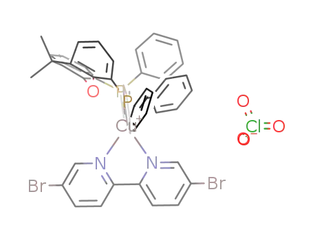 [Cu(5,5'-dibromo-2,2'-bipyridine)(9,9-dimethyl-4,5-bis(diphenylphosphino)-9H-xanthene)]ClO4