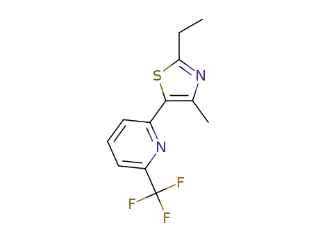 2-ethyl-4-methyl-5-(6-(trifluoromethyl)pyridin-2-yl)thiazole