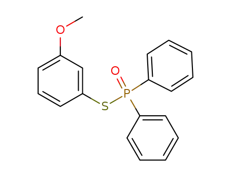 diphenylthiophosphinic acid-S-3-methoxyphenyl ester