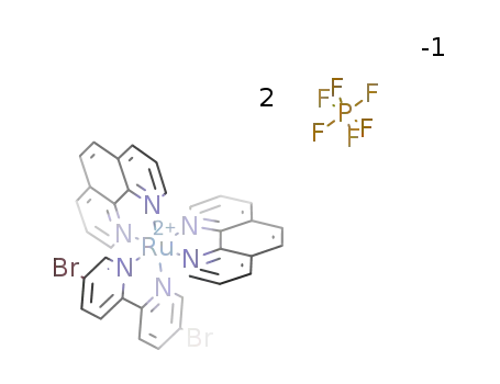 Λ-[Ru(1,10-phenanthroline)2(5,5'-dibromo-2,2'-bipyridine)](PF6)2