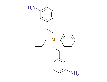 phenyl(propyl)bis(3-aminophenethyl)silane