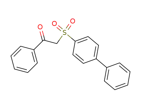 2-([1,1′-biphenyl]-4-ylsulfonyl)-1-phenylethan-1-one