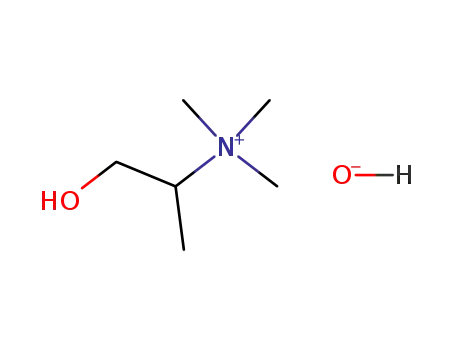 (β-hydroxy-isopropyl)-trimethyl-ammonium; hydroxide
