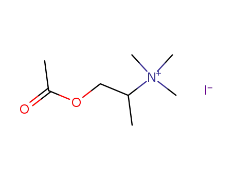 Molecular Structure of 26290-68-6 (1-(acetyloxy)-N,N,N-trimethylpropan-2-aminium)