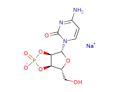 Molecular Structure of 15718-51-1 (CYCLIC CYTIDYLIC ACID SODIUM SALT)