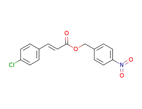 (E)-3-(4-Chloro-phenyl)-acrylic acid 4-nitro-benzyl ester