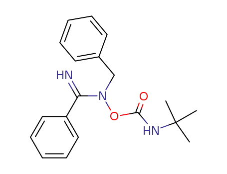 N1-Benzyl-N1-(tert-butyl)carbamoyloxy-benzamidin