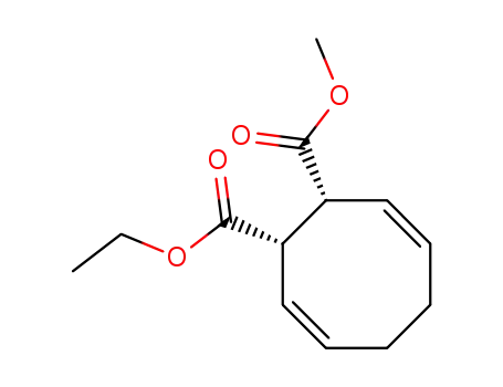(Z)-1-carbomethoxy-2-carboethoxy cycloocta-3,7-diene