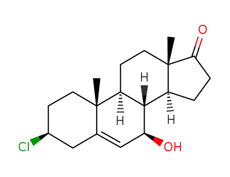 3β-Chlor-7β-hydroxyandrost-5-en-17-on